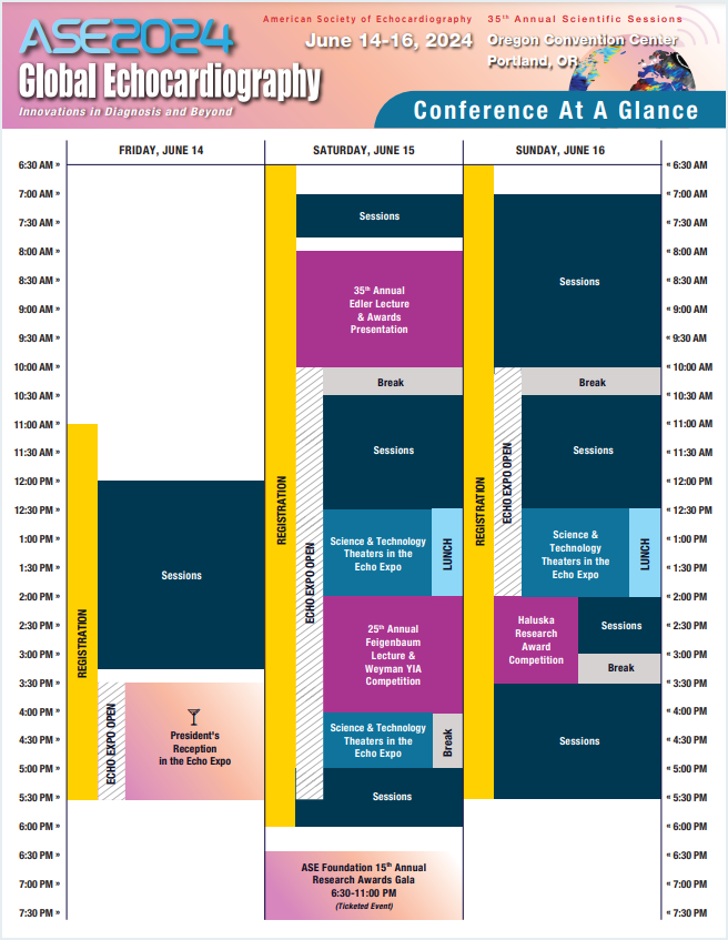 The American Society of Echocardiography Scientific Sessions